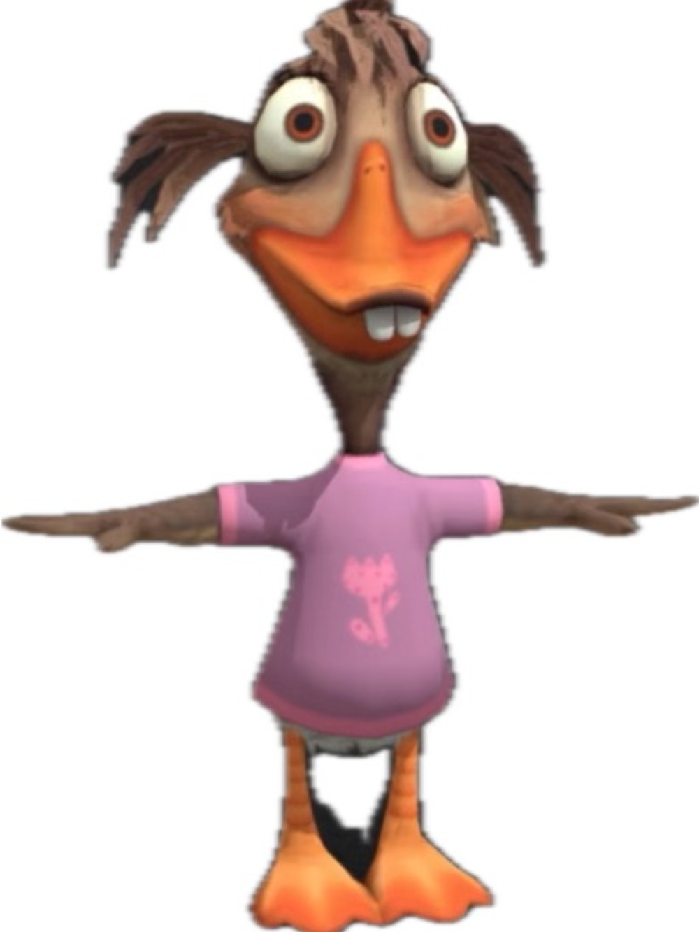 Abby Mallard 3D Model
